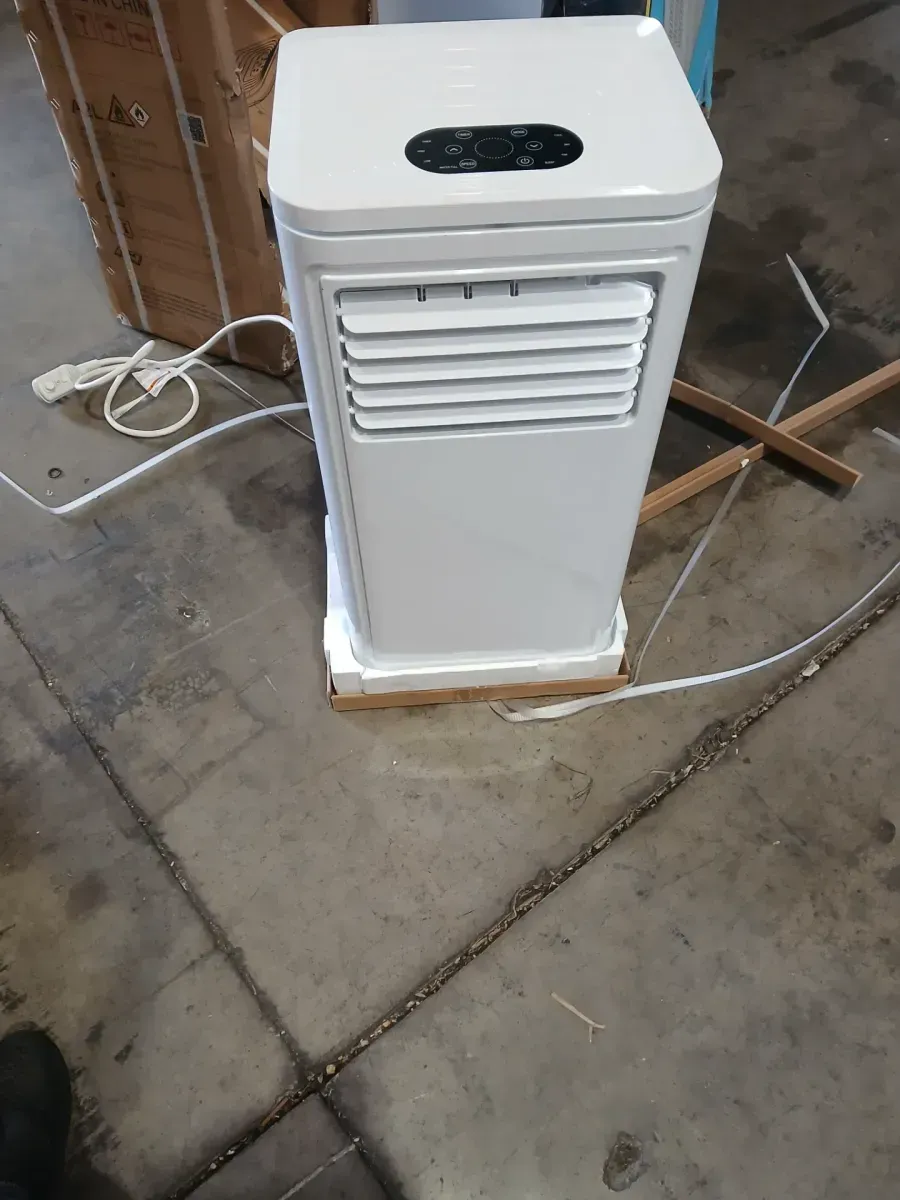 6,000 (DOE) BTU Portable Air Conditioner Cools 400 Sq. Ft. with Dehumidifier and Fan in White - image 3