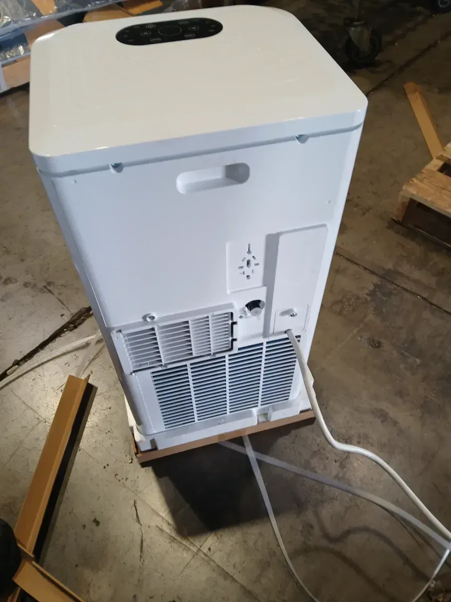 6,000 (DOE) BTU Portable Air Conditioner Cools 400 Sq. Ft. with Dehumidifier and Fan in White - image 6