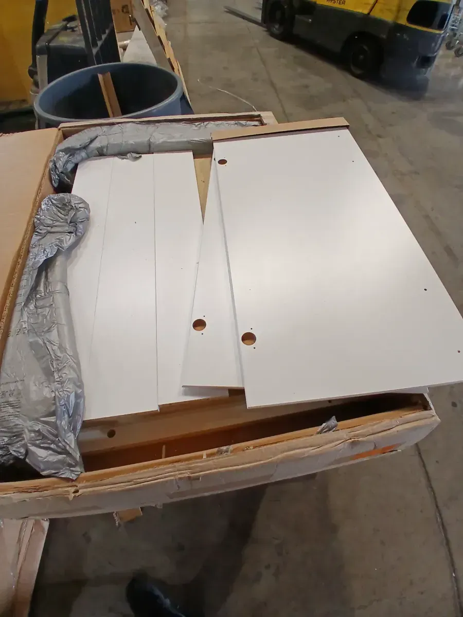 Wood Freestanding Garage Cabinet in White (32 in. W x 36 in. H x 24 in. D) - image 3