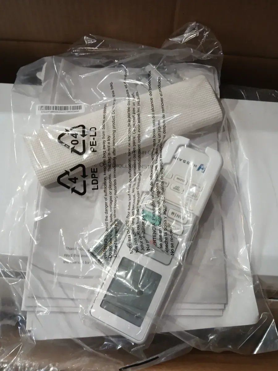 ***It is just the interior of the air.***DIY 22 SEER2 12,000 BTU Wi-Fi 1-Ton Ductless Mini Split Air Conditioner and Heat Pump Variable Speed Inverter-115-Volt - image 1