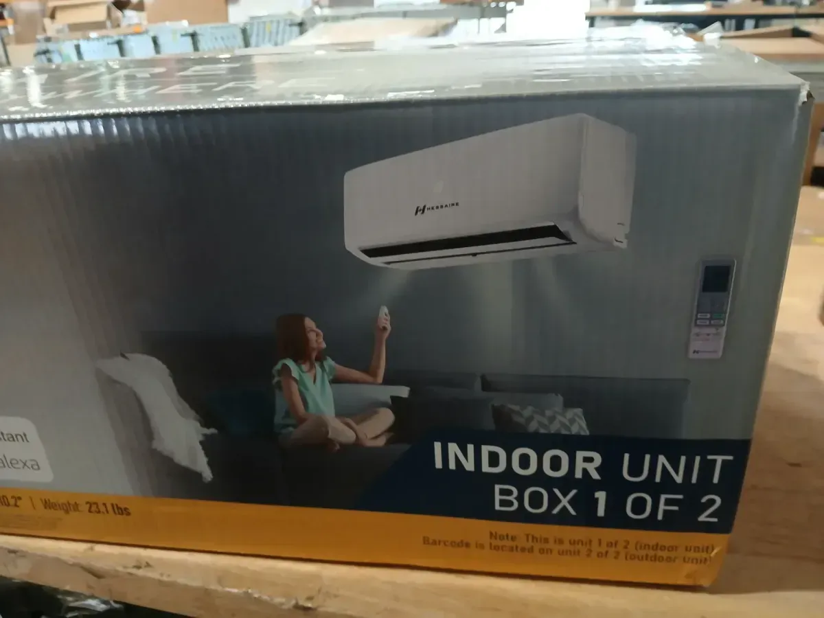 ***It is just the interior of the air.***DIY 22 SEER2 12,000 BTU Wi-Fi 1-Ton Ductless Mini Split Air Conditioner and Heat Pump Variable Speed Inverter-115-Volt - image 3