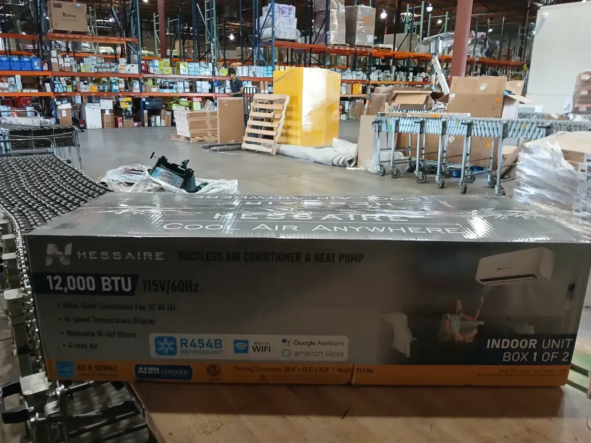 ***It is just the interior of the air.***DIY 22 SEER2 12,000 BTU Wi-Fi 1-Ton Ductless Mini Split Air Conditioner and Heat Pump Variable Speed Inverter-115-Volt - image 4