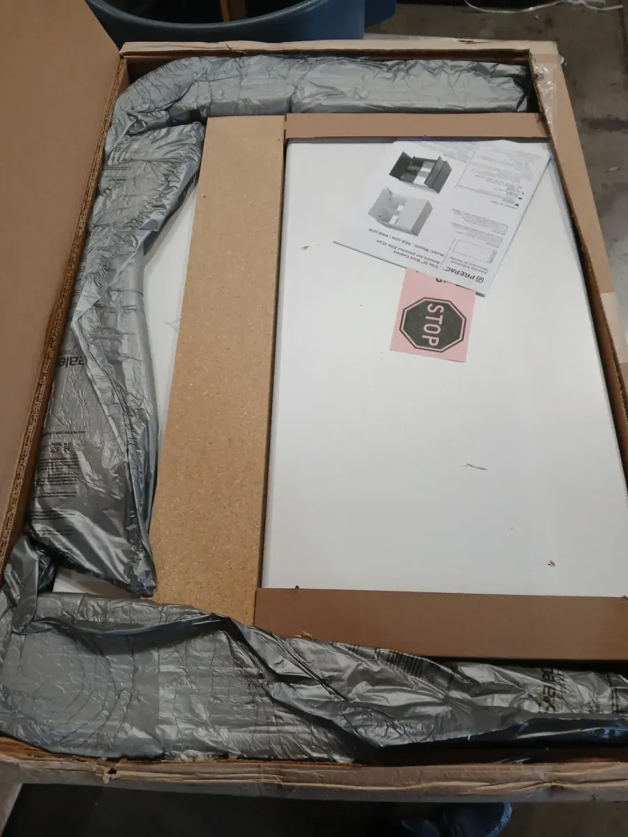 Wood Freestanding Garage Cabinet in White (32 in. W x 36 in. H x 24 in. D) - image 3