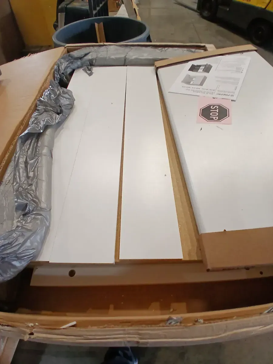 Wood Freestanding Garage Cabinet in White (32 in. W x 36 in. H x 24 in. D) - image 4