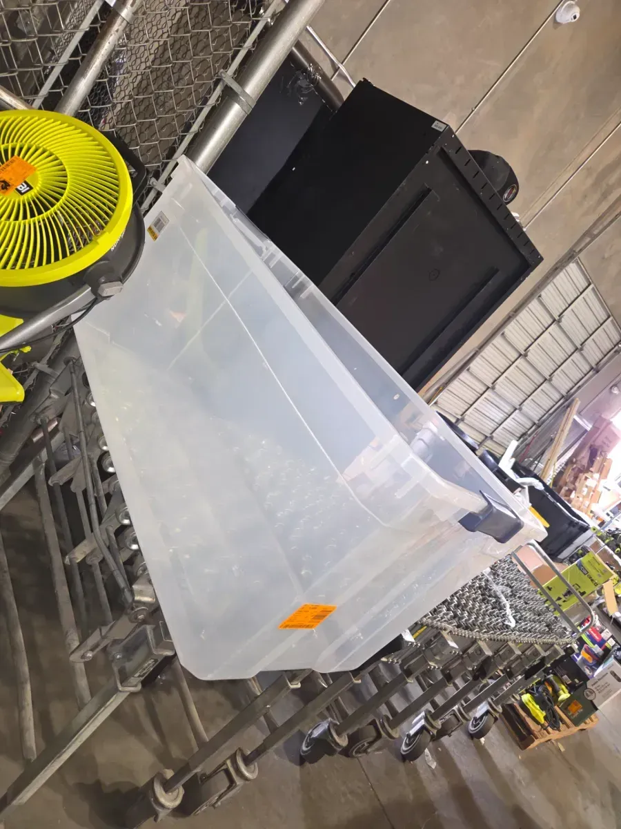 *** It doesn't come with a lid*** 50 Gal. Stacker Box - image 1