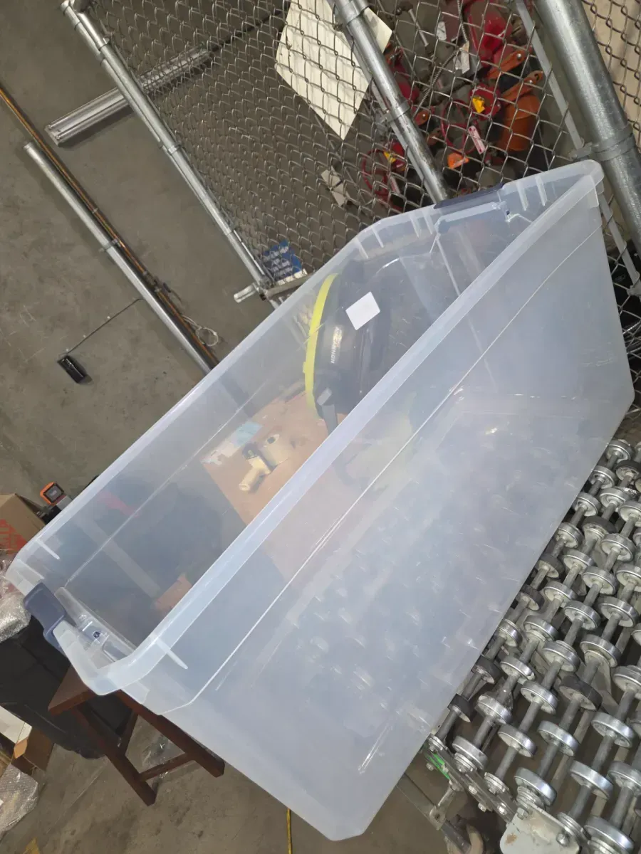 *** It doesn't come with a lid*** 50 Gal. Stacker Box - image 2