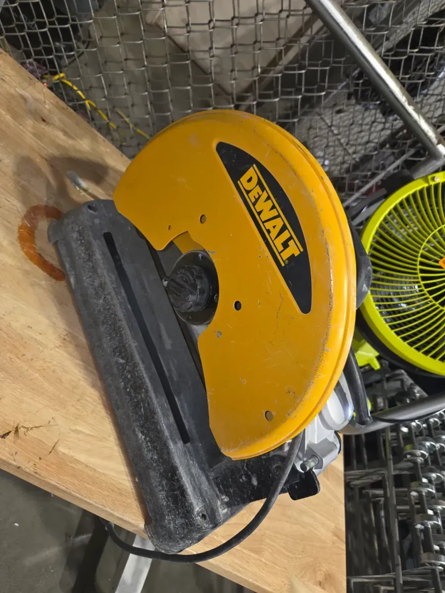 *** It does not come with the cutting disc***  15 Amp Corded 14 in. Cut-Off Saw - image 2