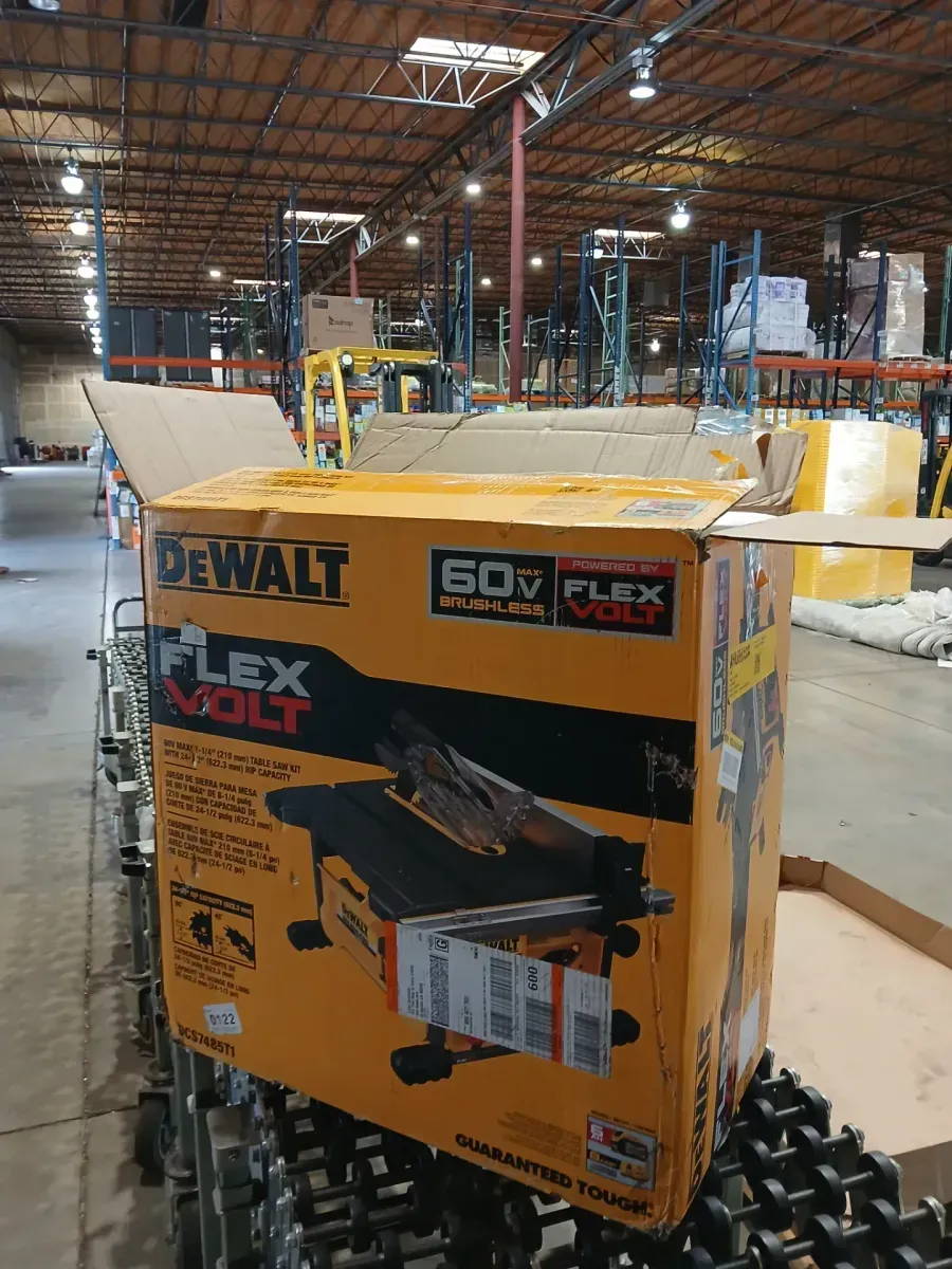 FLEXVOLT 60V MAX Cordless Brushless 8-1/4 in. Table Saw Kit with (1) FLEXVOLT 6.0Ah Battery - image 7