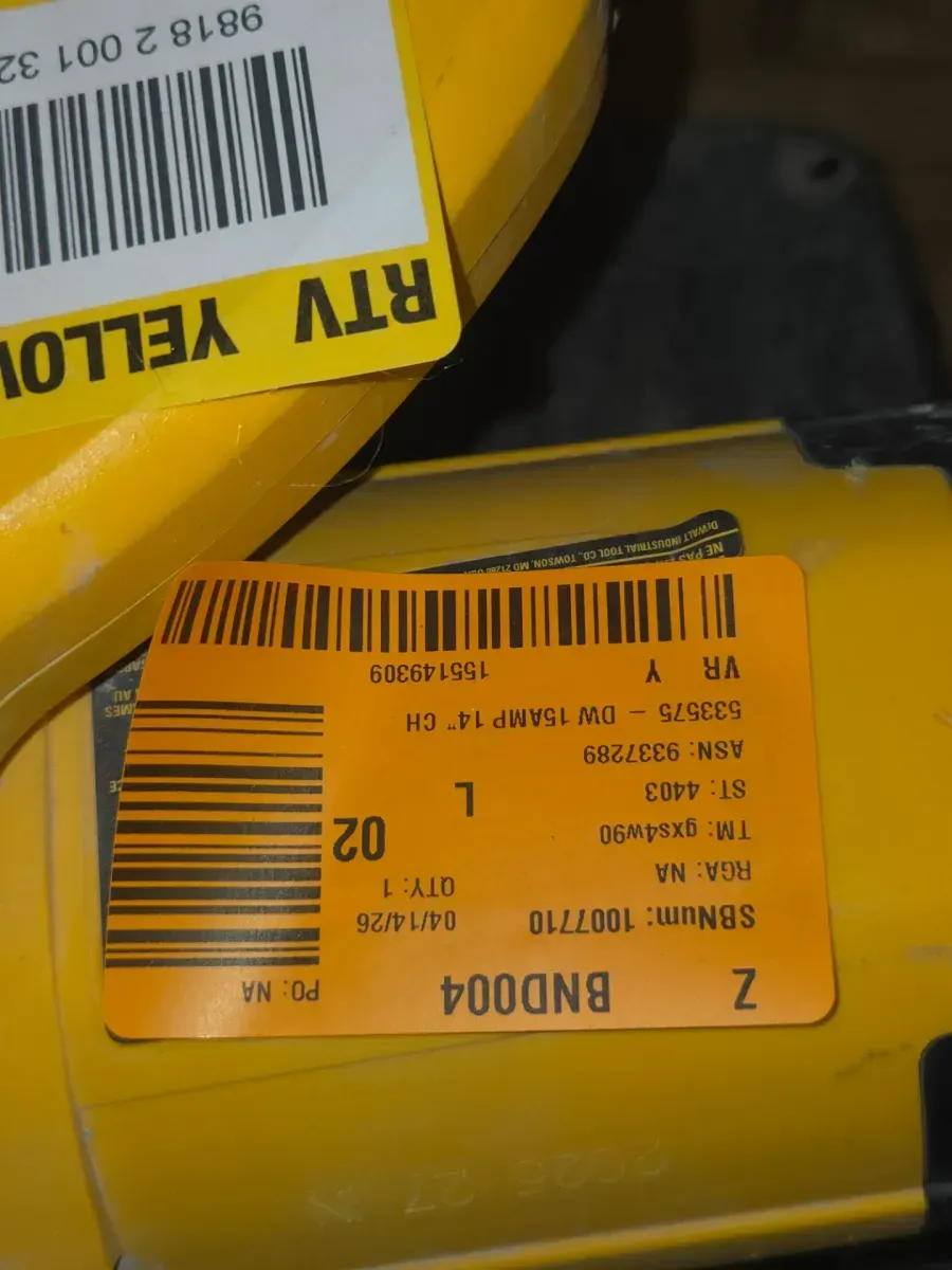 *** It does not come with the cutting disc***  15 Amp Corded 14 in. Cut-Off Saw - image 4