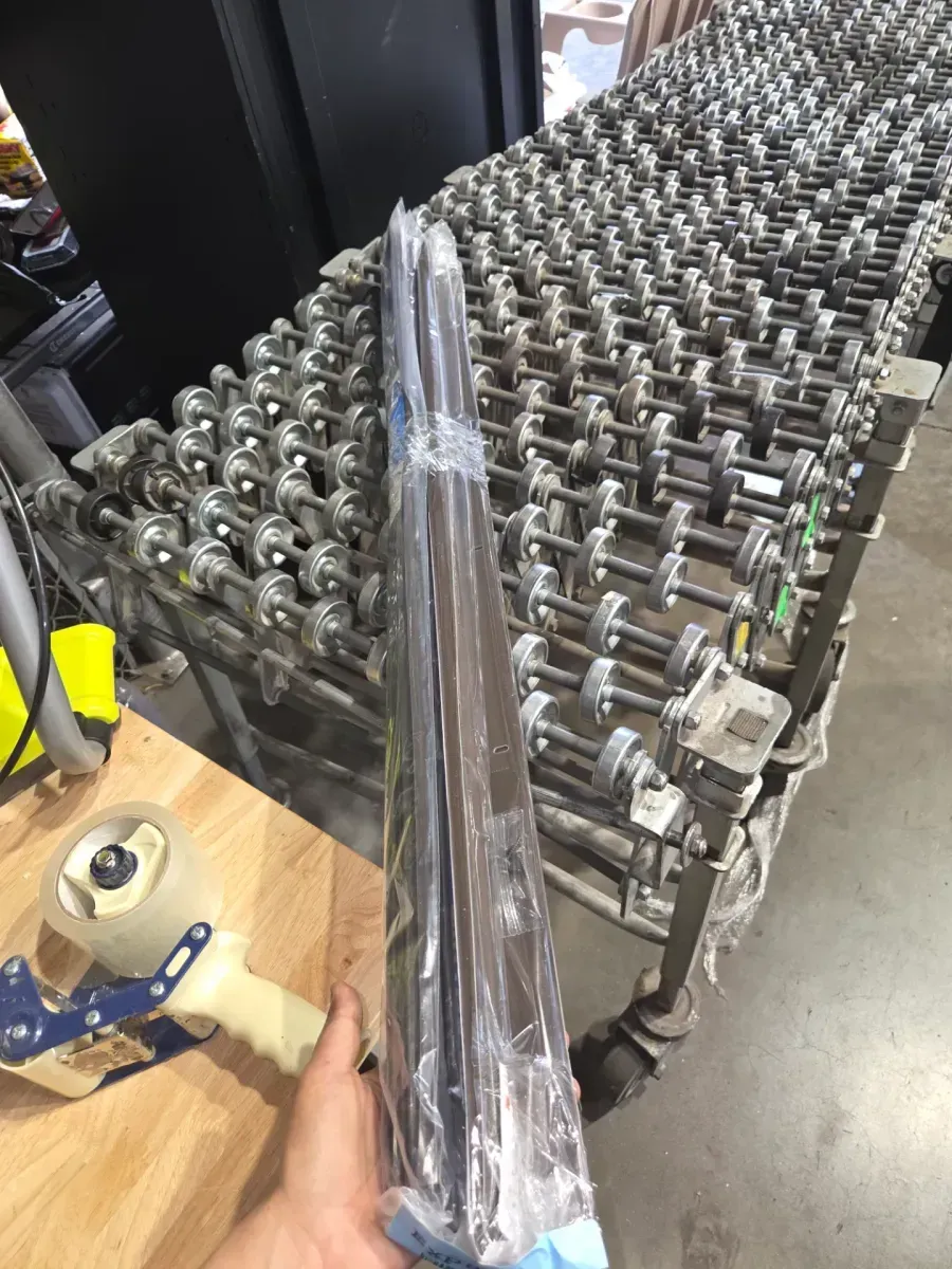 ***  Pack of 3 *** 1-3/4 in. x 36 in. Universal Drip Cap Door Bottom - image 2