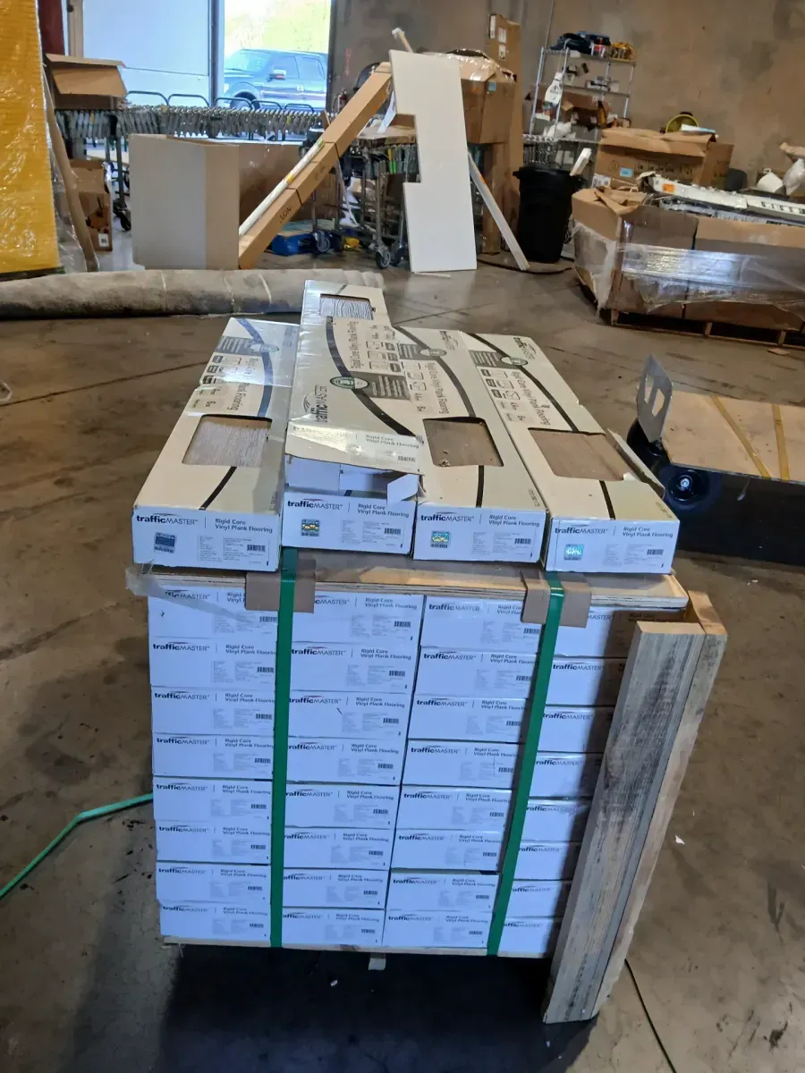 ***Saces of 36(862.2sq. ft./)***CaseAntler Ridge 6 MIL x 6 in. x 36 in. Rustic Brown Waterproof Click Lock Luxury Vinyl Plank Flooring (23.95) - image 3