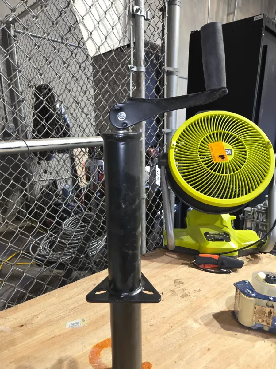 ***It does not include the base*** 2,000 lbs. Top-Wind A-Frame Trailer Jack - image 3