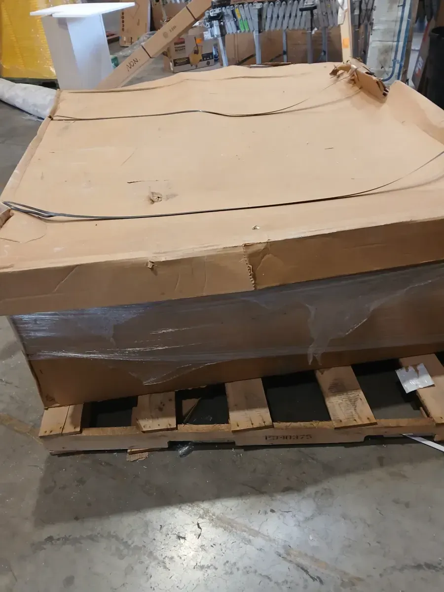 Ensemble Alcove 60 in. x 30 in. x 55 in. Fixed 3-Piece Direct-to-Stud Tub Surround in White - image 2