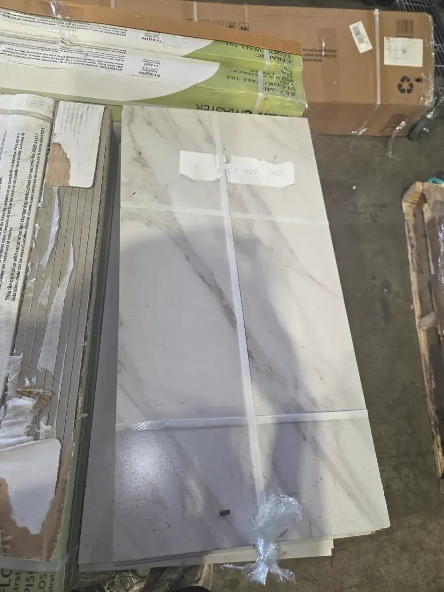 *** case of 36 (512sq. ft. /CaseStrata 12 in. x 24 in. Matte Ceramic Marble Look Floor and Wall Tile (16 sq. ft. /Case) - image 2