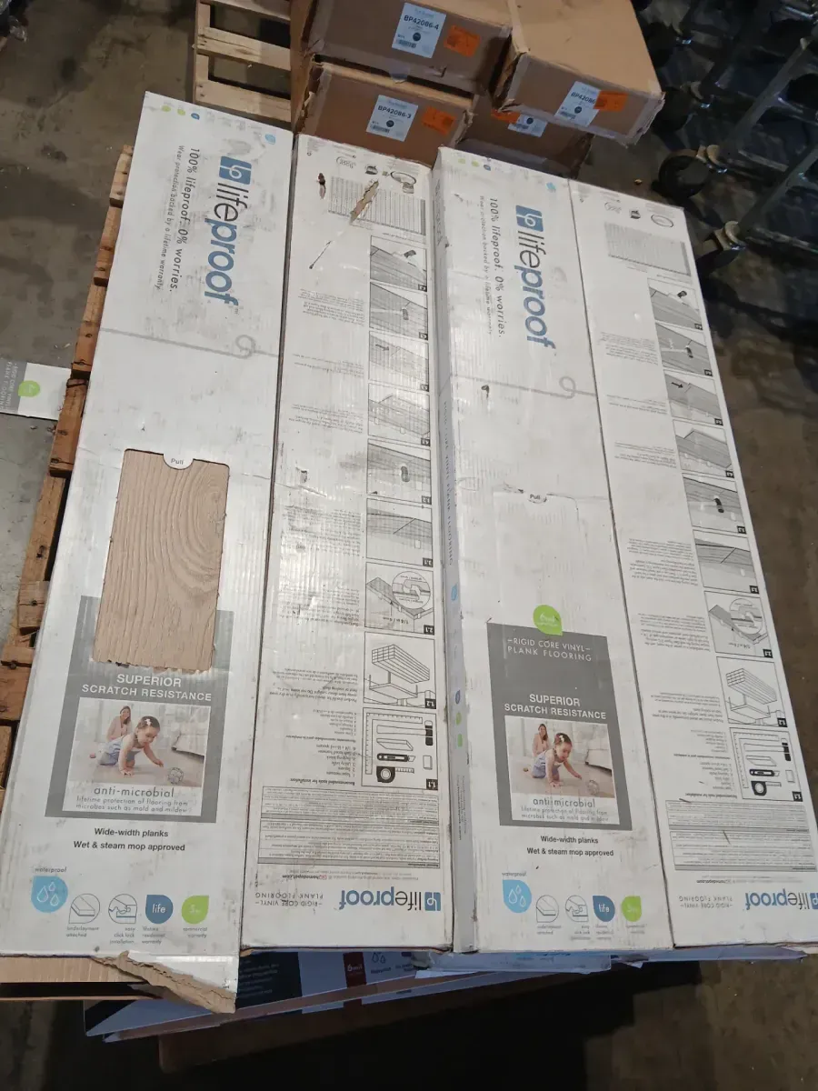 (***Cases of 10)(201sq. ft./Case)Dusk Cherry 6 MIL x 8.7 in. W x 48 in. L Click Lock Waterproof Luxury Vinyl Plank Flooring (20.1) - image 3