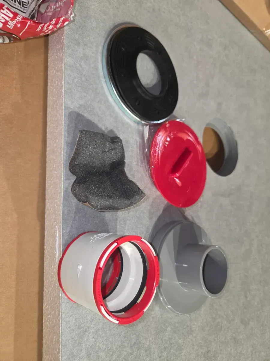 Watershield Shower System 36 in. x 60 in. Waterproof Shower Pan with Off-Center Drain (Drain Assembly Included) - image 3