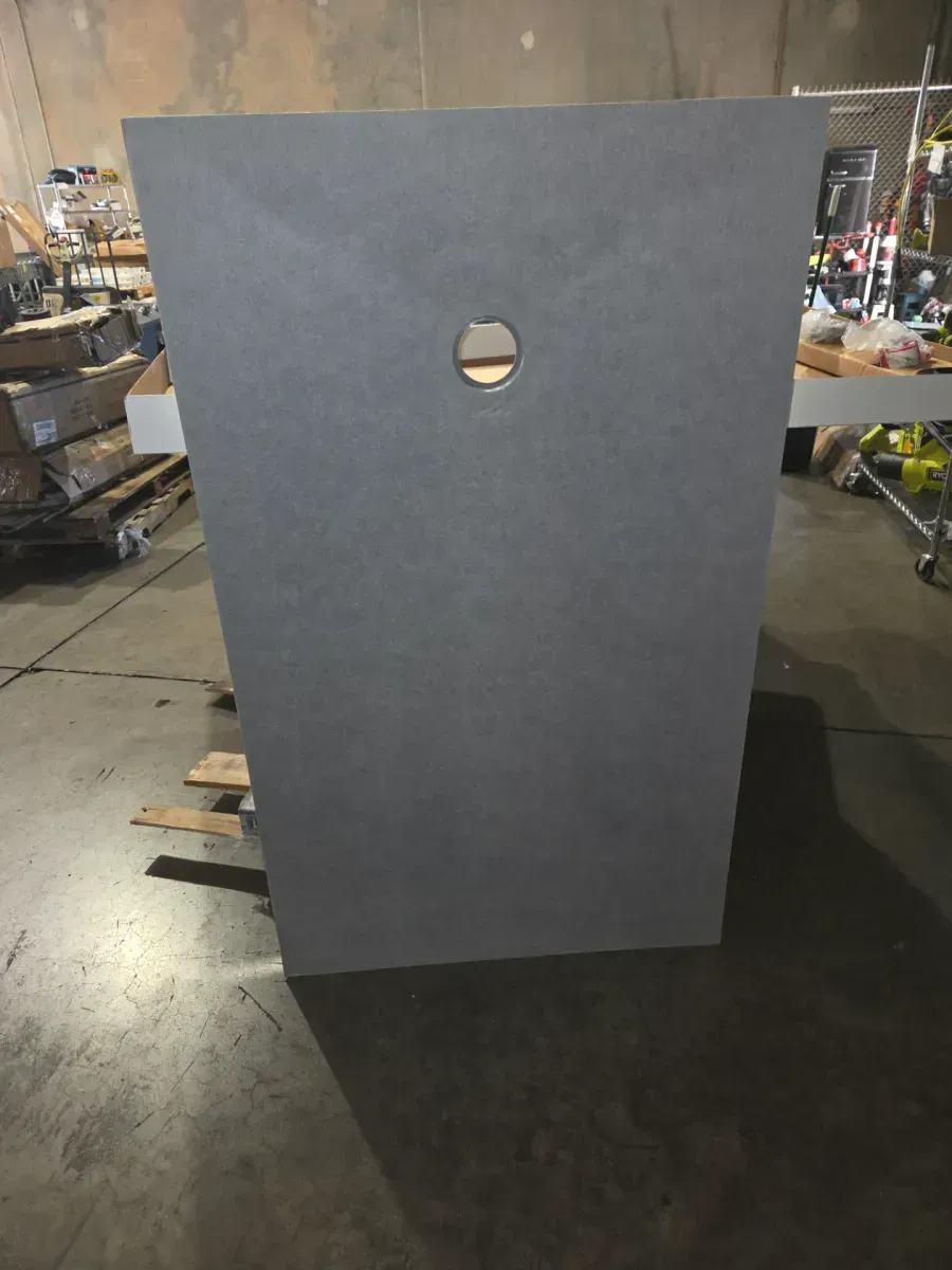 Watershield Shower System 36 in. x 60 in. Waterproof Shower Pan with Off-Center Drain (Drain Assembly Included) - image 4