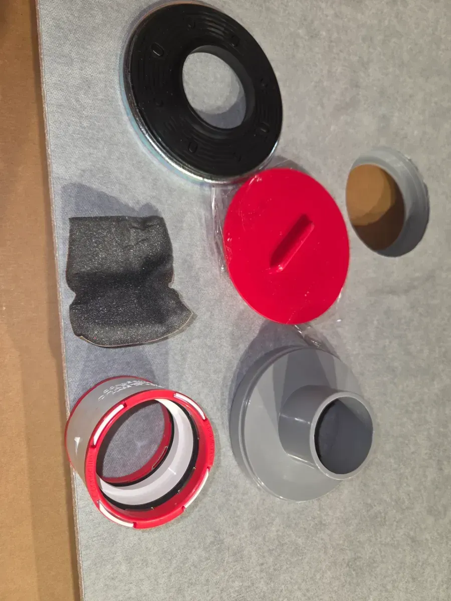 Watershield Shower System 36 in. x 60 in. Waterproof Shower Pan with Off-Center Drain (Drain Assembly Included) - image 2