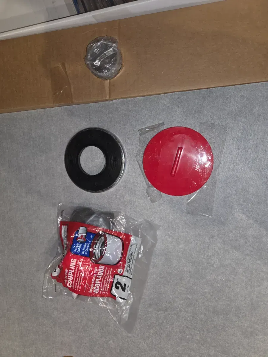 Watershield Shower System 36 in. x 48 in. Waterproof Center Drain Shower Tray With Drain Assembly - image 2