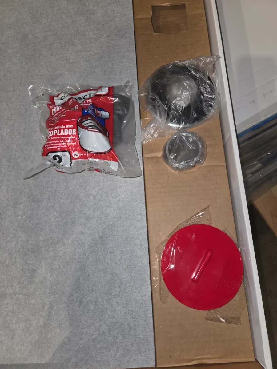 Watershield Shower System 36 in. x 48 in. Waterproof Center Drain Shower Tray With Drain Assembly - image 2