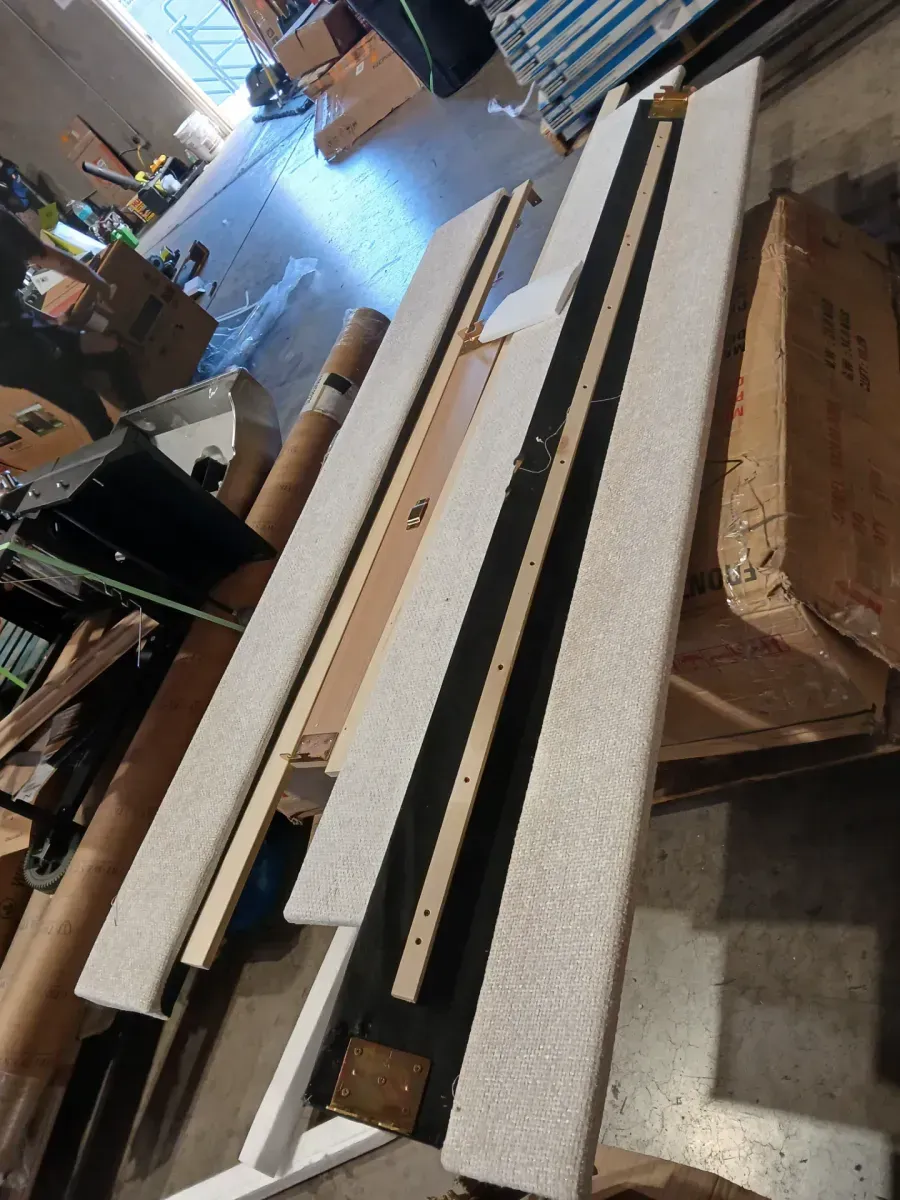 Contemporary Upholstered Daybed 76.77" W × 43.3" D × 31.37" H - image 8