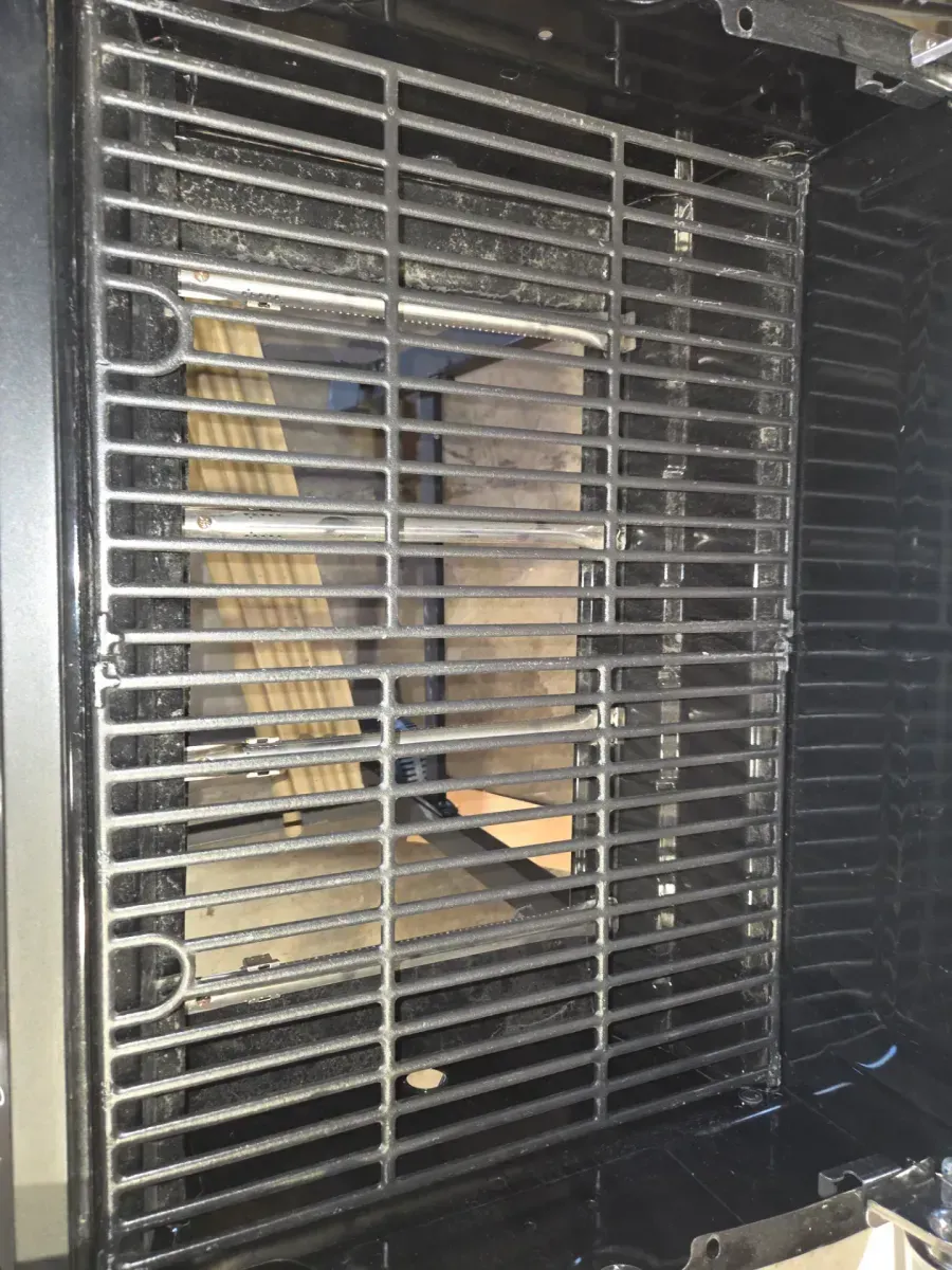 4-Burner Propane Gas Grill in Black with Stainless Steel Main Lid - image 4