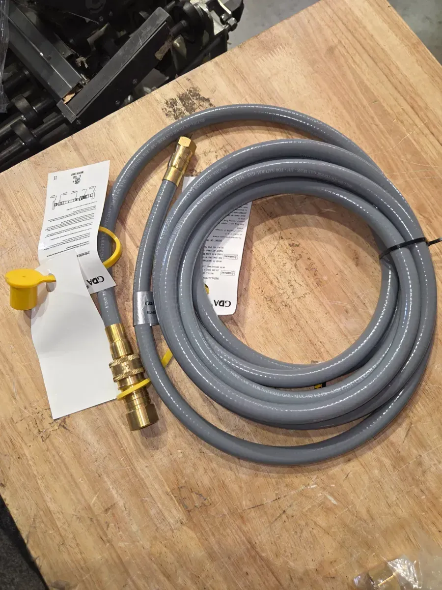 20 Foot Quick Connect Natural Gas Hose Kit - image 2