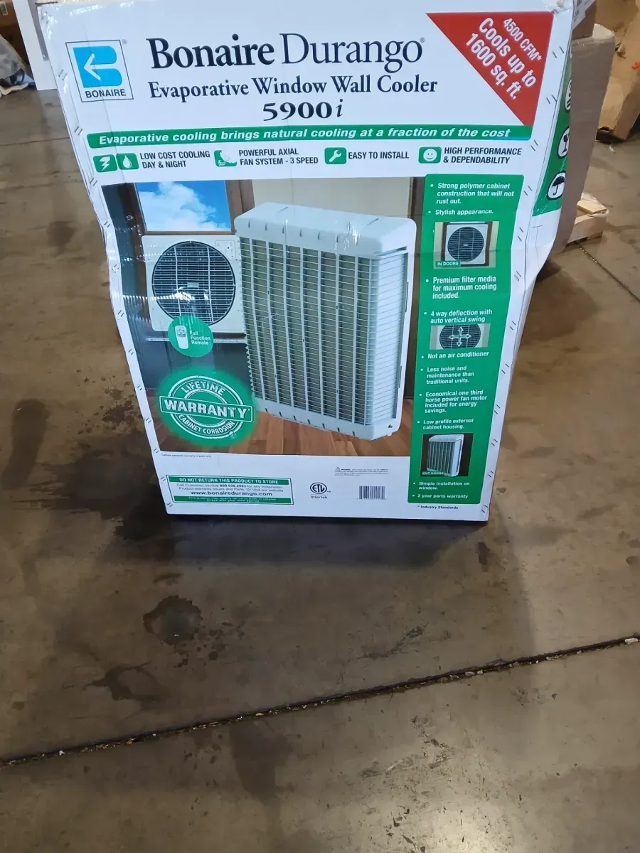 5900 CFM 3-Speed Window Evaporative Cooler for 1900 sq. ft. (with Motor) - image 2