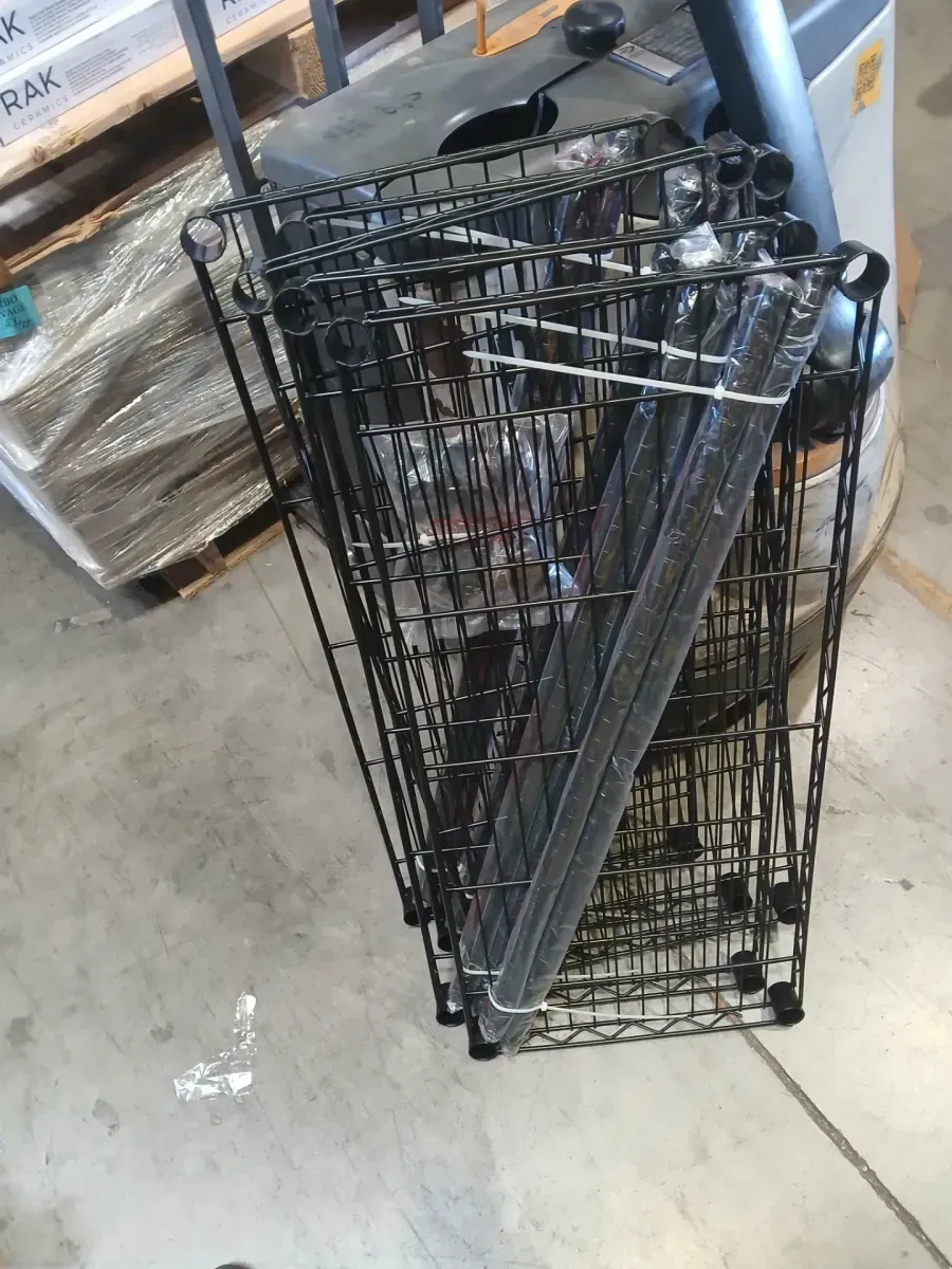 5-Tier Steel Wire Shelving Unit in Chrome (36 in. W x 72 in. H x 16 in. D) - image 3