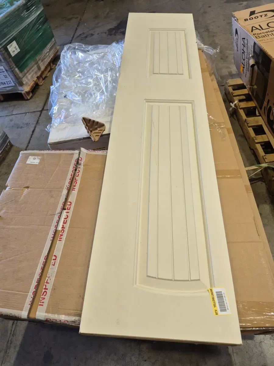 36 in. x 80 in. Santa Fe White Painted Smooth Molded Composite Closet Bi-Fold Door - image 4