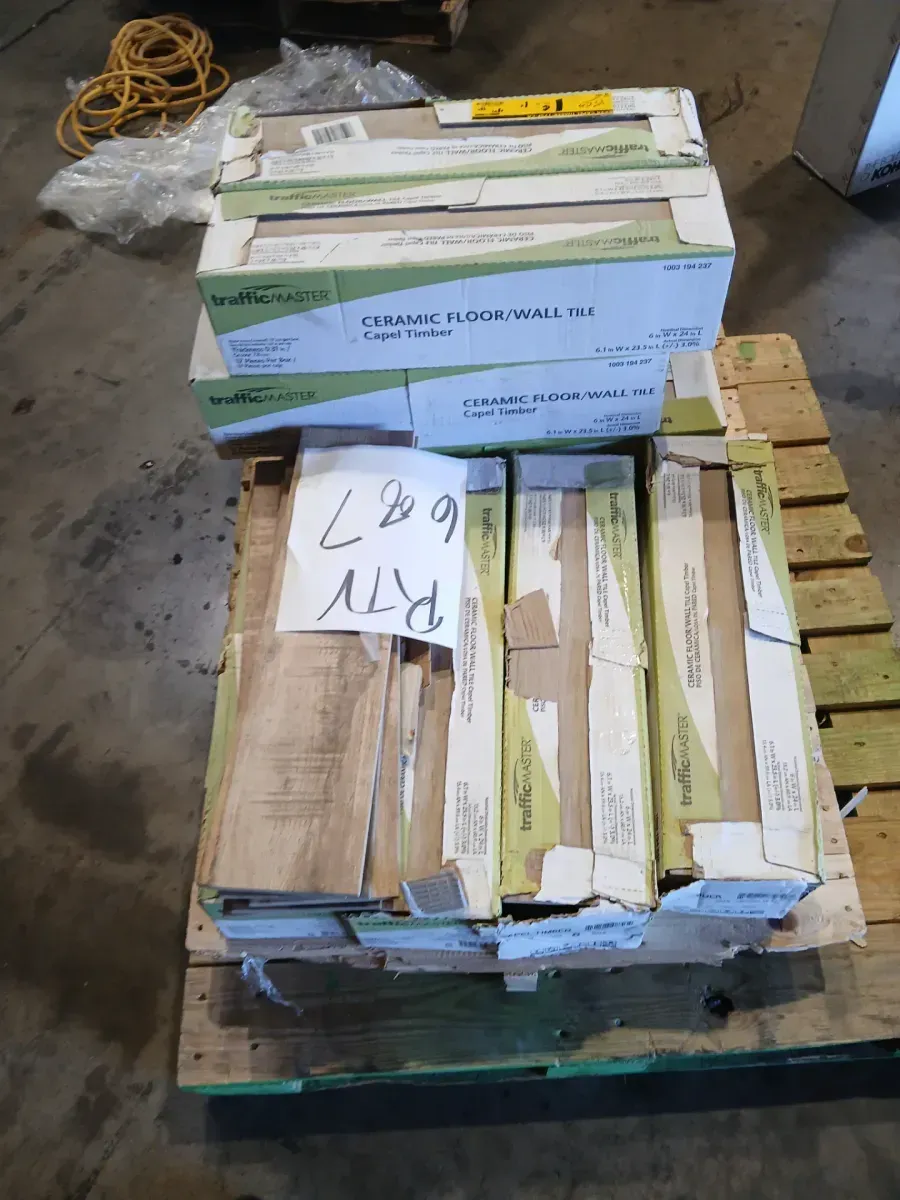 *** Case of 32 (544sq. ft. /Case)*** Capel Timber 6 in. x 24 in. Matte Ceramic Wood Look Floor and Wall Tile (17 sq. ft. /Case) - image 3