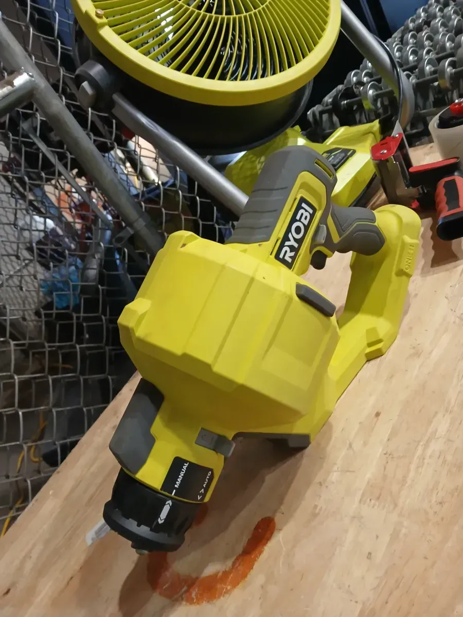 *** I missing accesories and batterry *** RYOBI ONE+ 18V Cordless Drain Auger with 25 ft Cable, LED Light, Auto Feed/Retract, Cable Lock, Enclosed Drum (Tool Only) - image 2