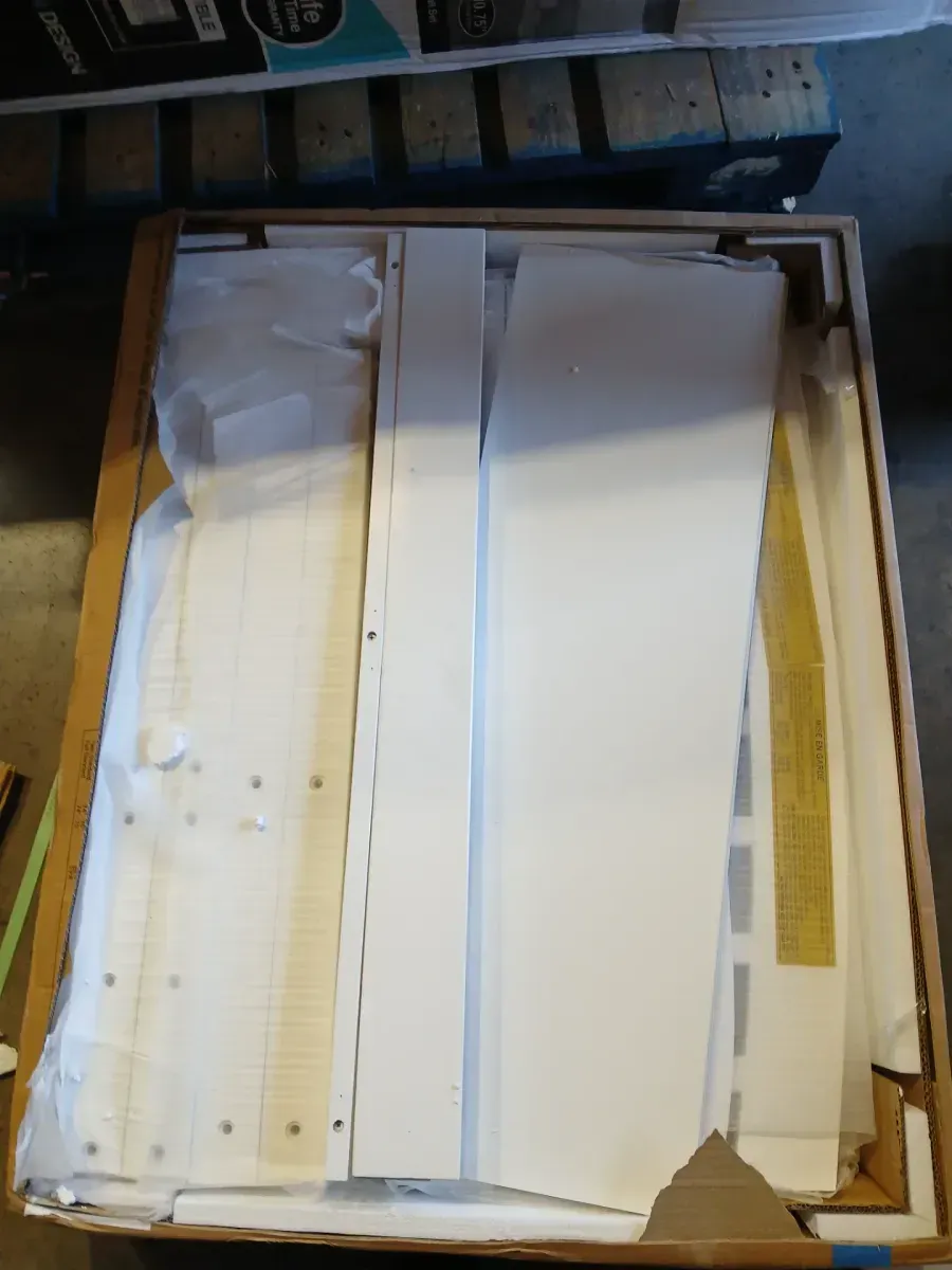 White Twin Size Bunk Bed with Built-in Shelves and Storage Drawer - image 2