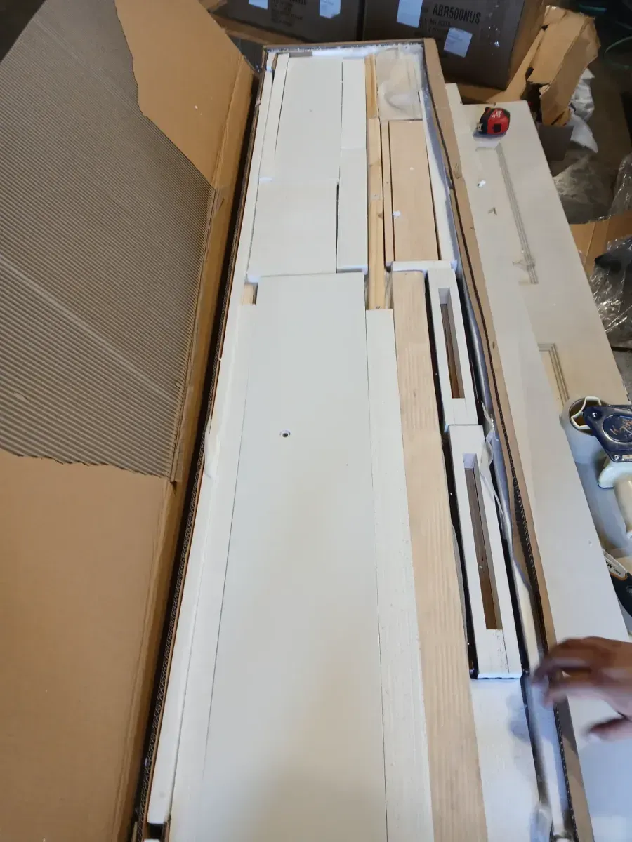 White Twin Size Bunk Bed with Built-in Shelves and Storage Drawer - image 4