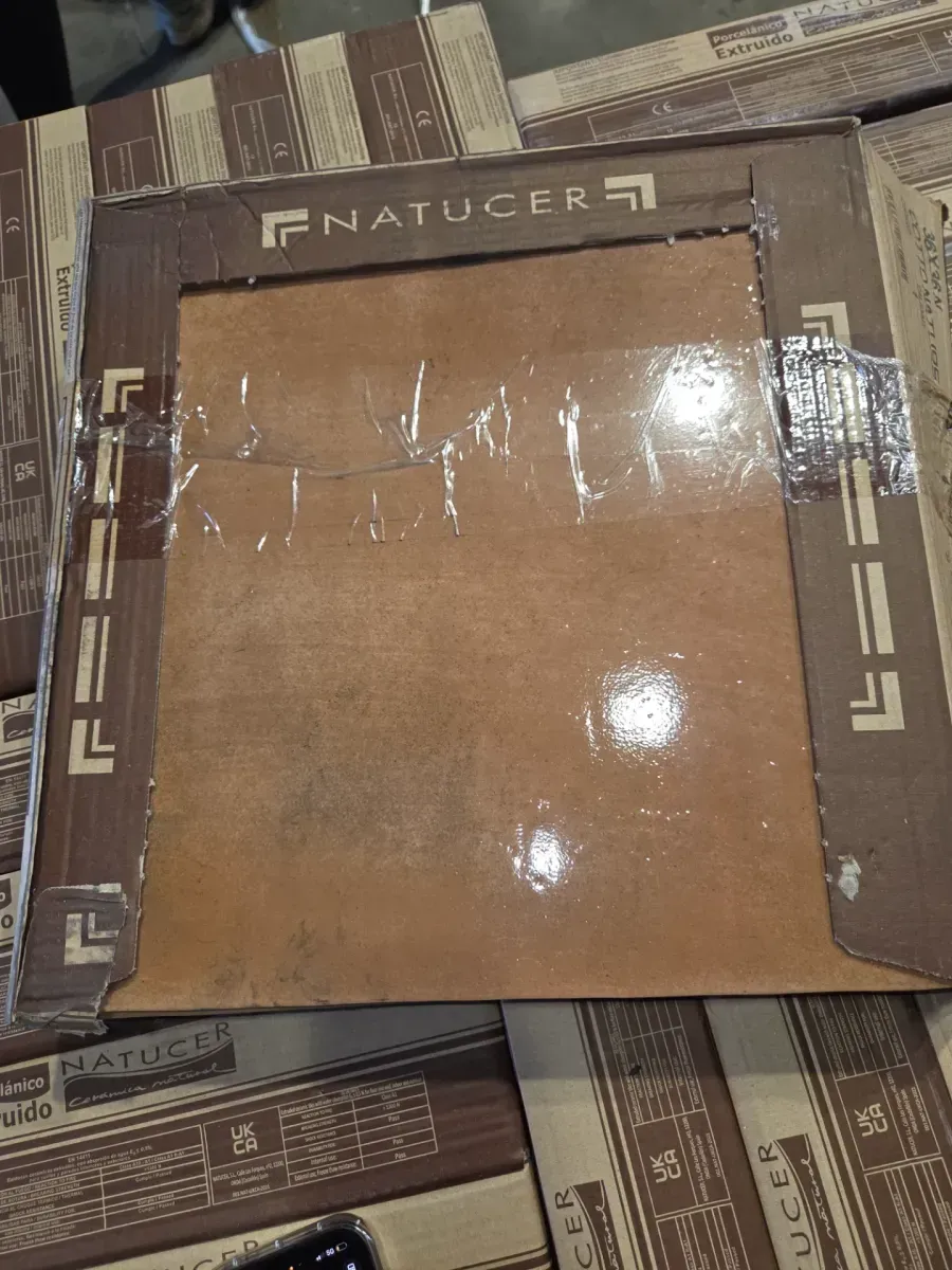 *** case of 48(516.48 sq. ft./Case) Cotto Nature 14 in. x 14 in. Glossy Siena Porcelain Floor Tile (10.76 sq. ft./Case) - image 2