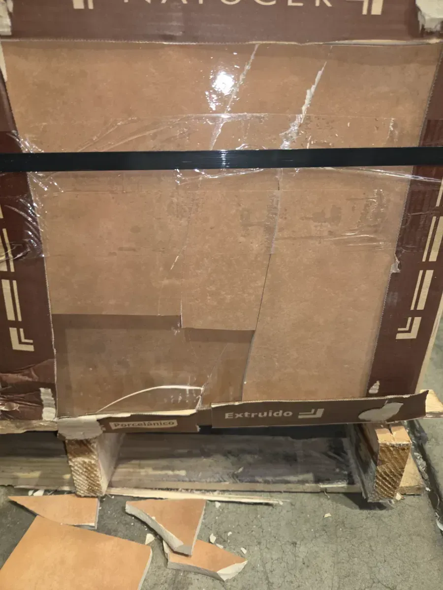 *** case of 48(516.48 sq. ft./Case) one of the boxes has piece broken ***Cotto Nature 14 in. x 14 in. Glossy Siena Porcelain Floor Tile (10.76 sq. ft./Case) - image 4