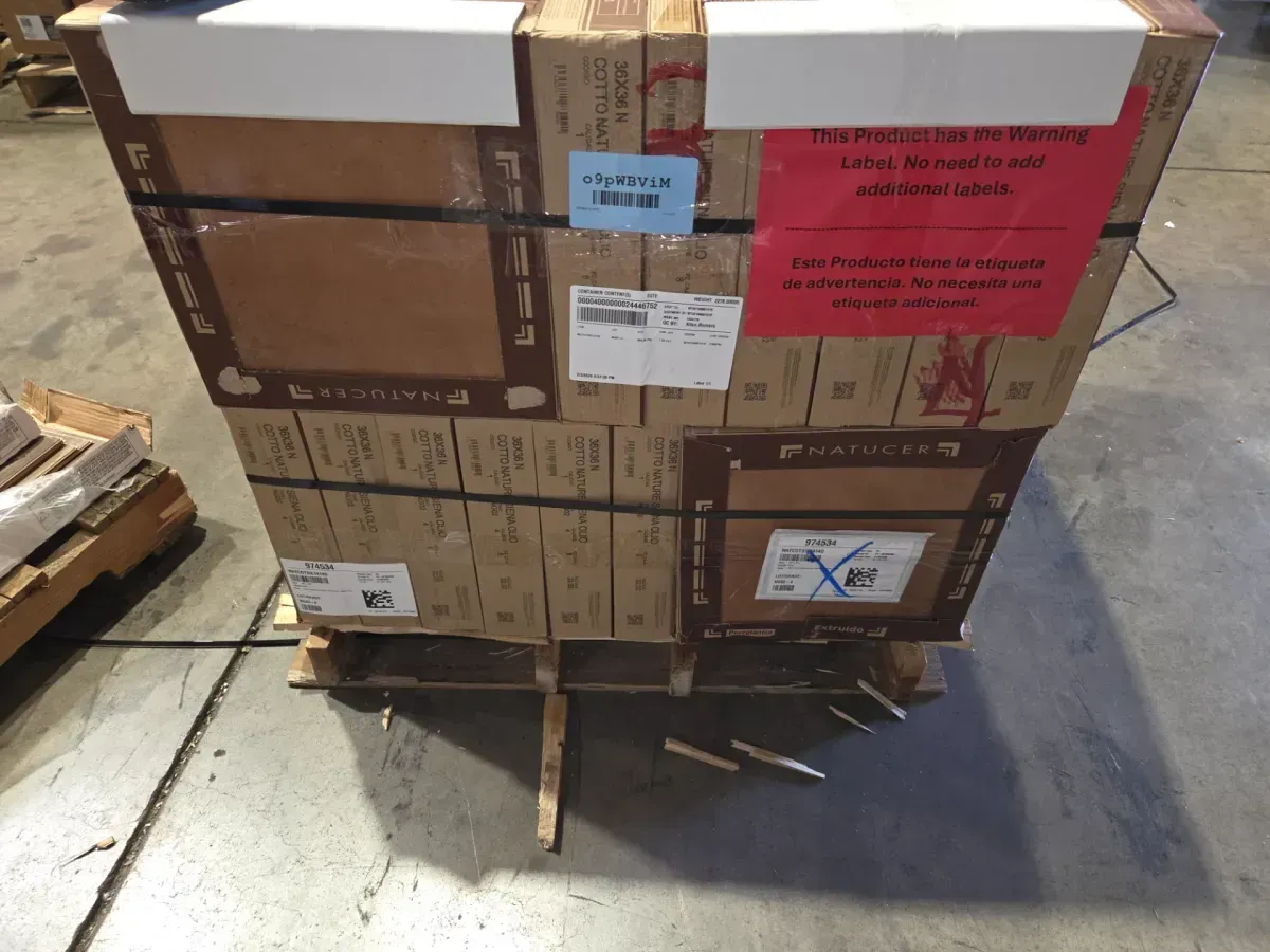 *** case of 48(516.48 sq. ft./Case) one of the boxes has piece broken ***Cotto Nature 14 in. x 14 in. Glossy Siena Porcelain Floor Tile (10.76 sq. ft./Case) - image 5