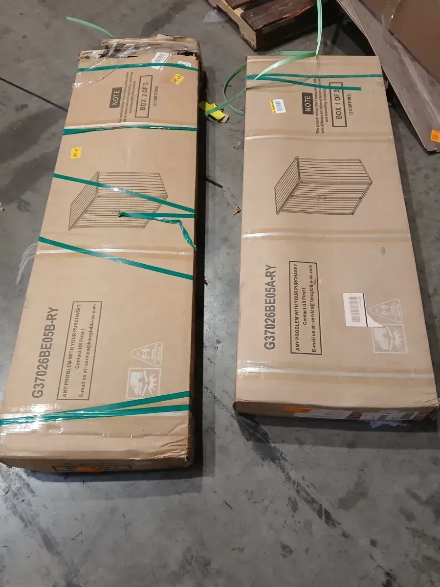 5 ft. W x 3 ft. D Beige Outdoor Storage Plastic Resin Shed with Double Door and Floor (13 sq. ft.) - image 2