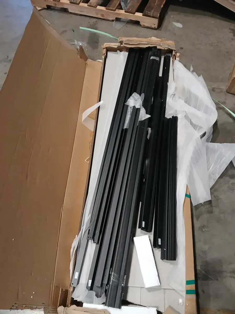 5 ft. W x 3 ft. D Beige Outdoor Storage Plastic Resin Shed with Double Door and Floor (13 sq. ft.) - image 4