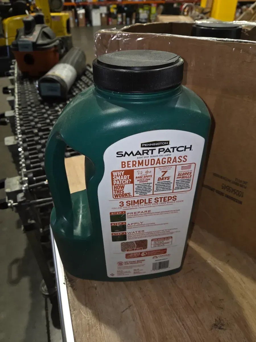 ***pack of 4***Smart Patch Bermudagrass 5 lb. 100 sq. ft. Grass Seed Bare Spot Repair with Mulch and Fertilizer - image 3