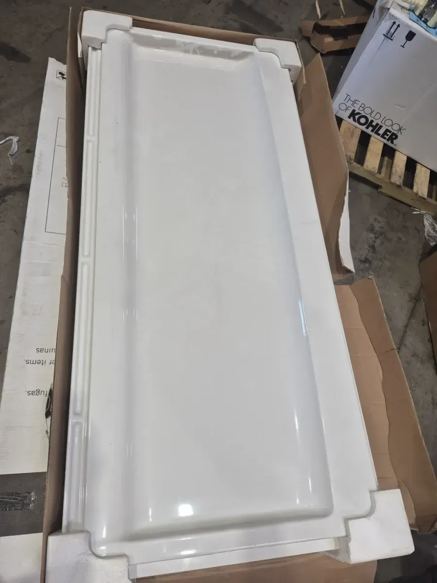 Pallet of bathroom wall and floor tiles (4 floor tiles, 2 wall tiles) - image 5