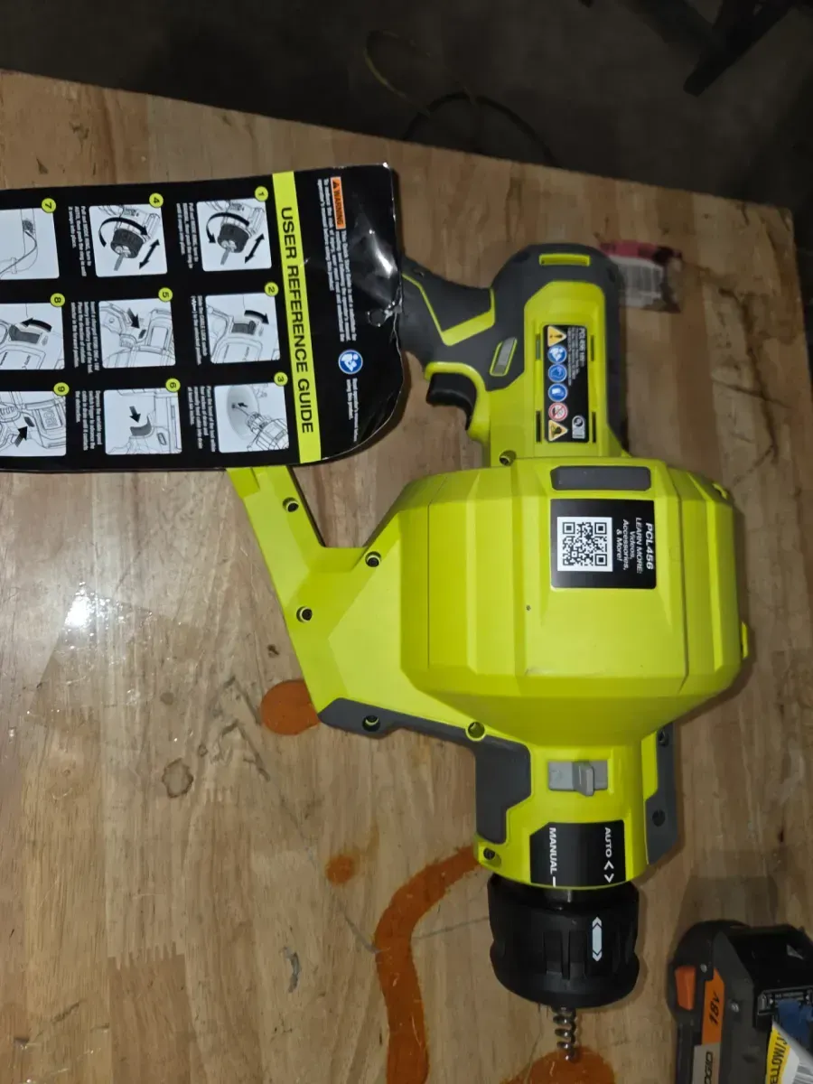 ***It does not come with the battery or the charger.***ONE+ 18V Hybrid Drain Auger (Tool Only) with Auger Replacement Drum - image 2