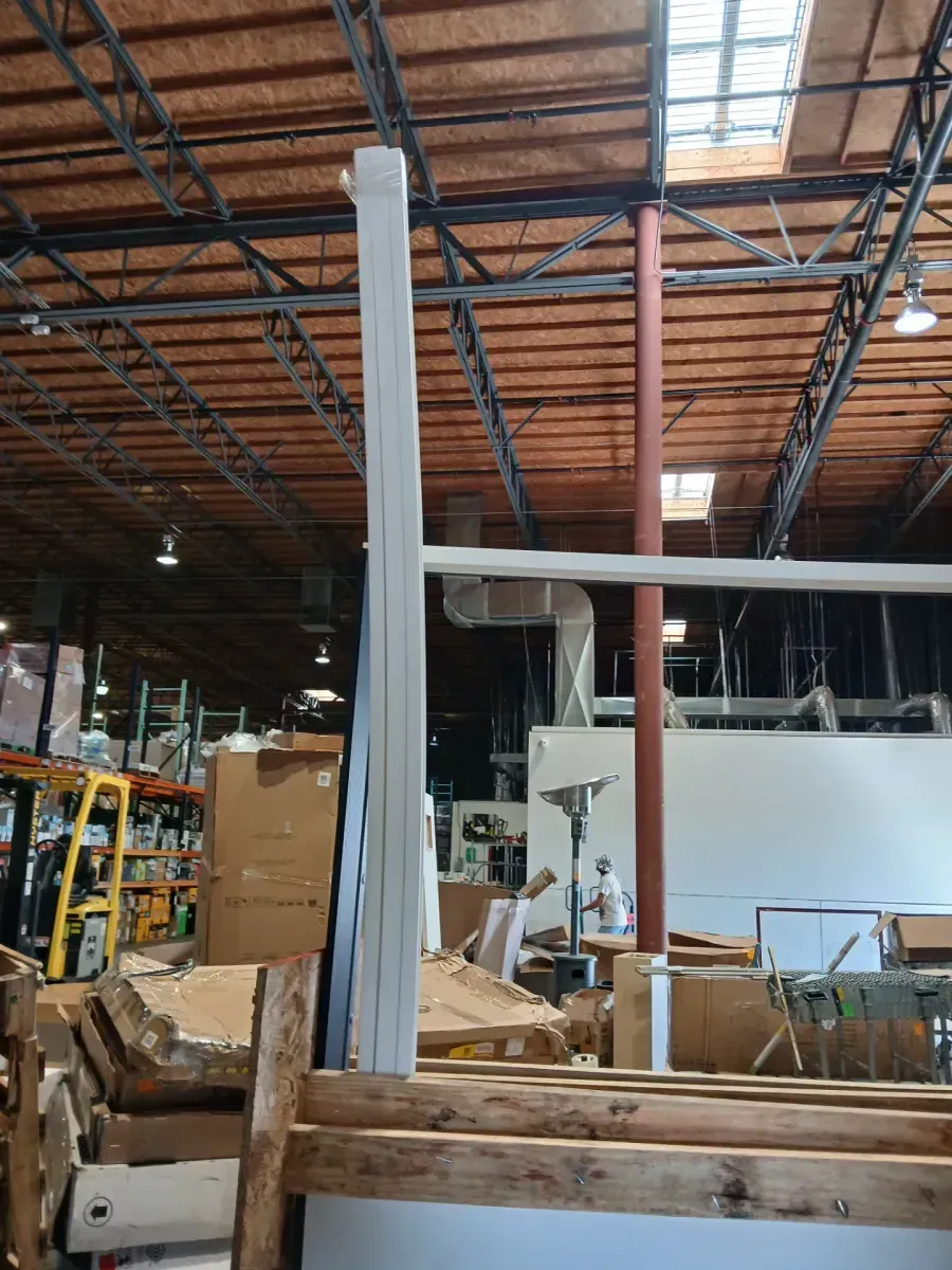 Steves & Sons Legacy 37 in. x 95 in. Primed Right Hand Inswing Fiberglass Full Lite Clear Tempered Glass Prehung Double Patio Door - image 6