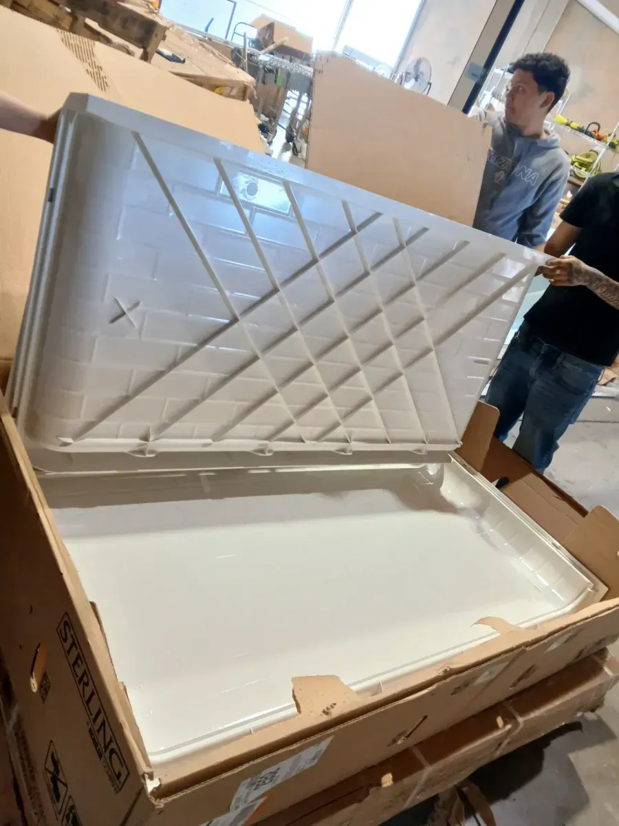 Pallet of bathroom wall and floor   - image 6