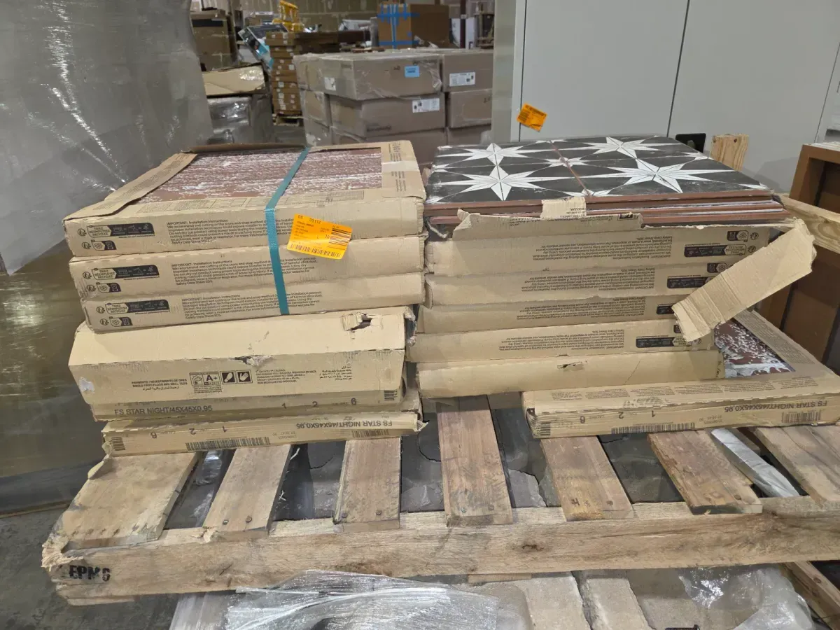 *** case of 14(150.64 sq. ft./Case) Kings Star Night 17-5/8 in. x 17-5/8 in. Ceramic Floor and Wall Tile (10.76 sq. ft./Cas - image 2