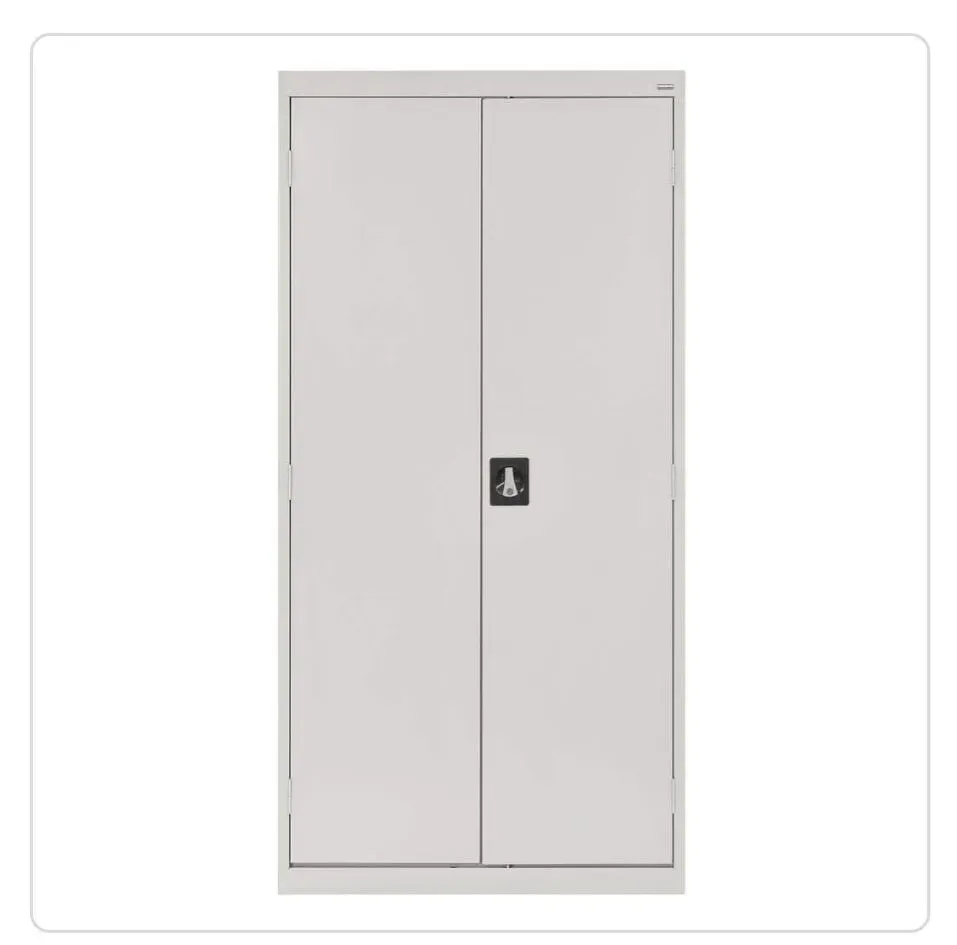 Elite Series 36 in. W x 72 in. H x 18 in. D 22-Gauge 5-Shelf Steel Freestanding Garage Storage Cabinet in Dove Gray - image 5