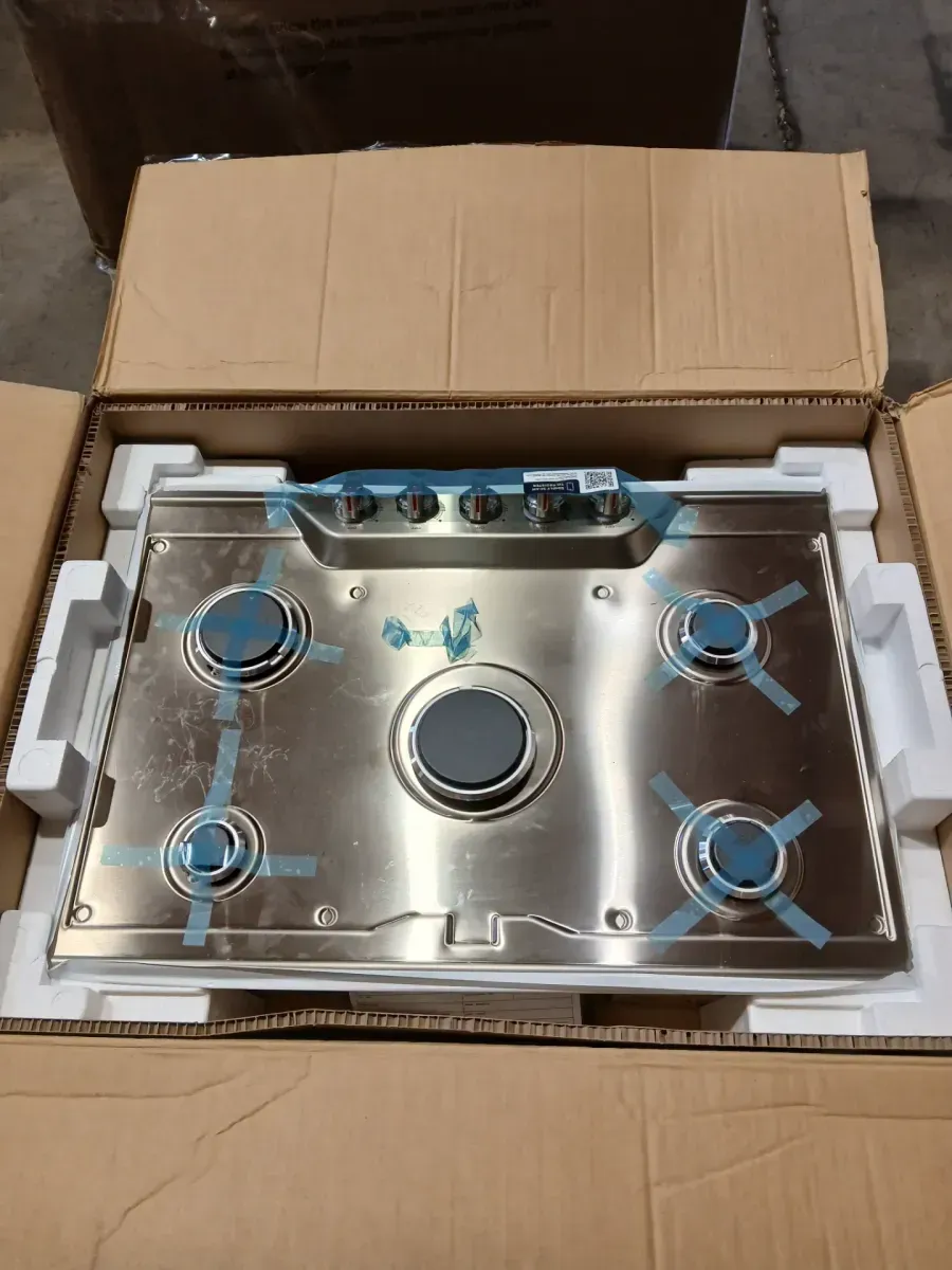 Gallery 30 in. Gas Cooktop in Stainless Steel with 5-Burner Elements, including Quick Boil and Simmer Burner - image 3