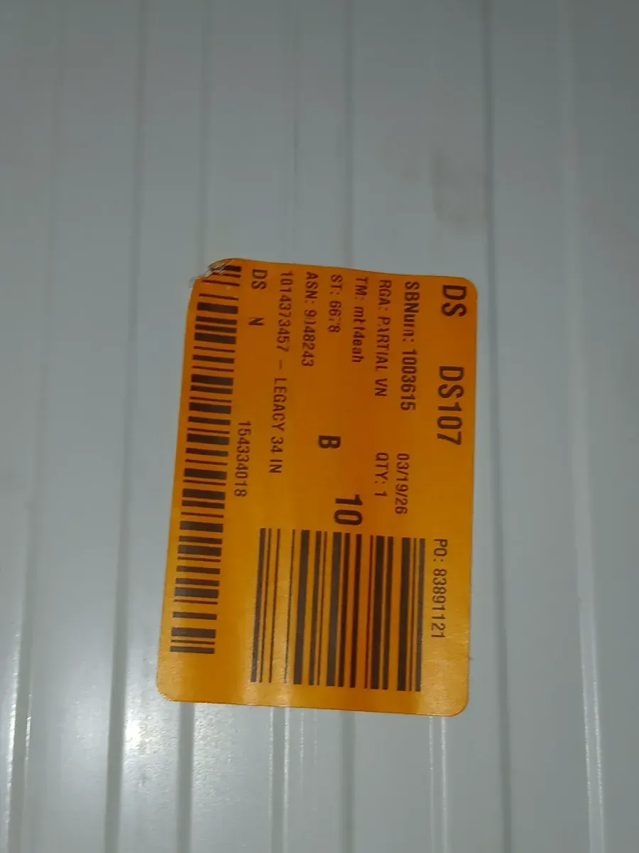 Legacy 34 in. x 77 in. Full Lite Clear Glass Noir Miniblind LHIS Black Finish Fiberglass Prehung Door w/6-9/16 in. Jamb - image 5