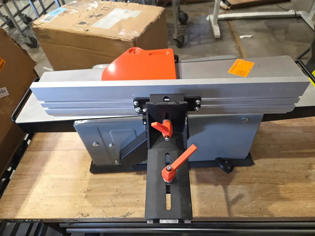 Spiral Benchtop Jointer 8 in. 2HP 10000 RPM Bench Top Wood Jointer 18-Blade Spiral Cutterhead for Woodworking - image 2