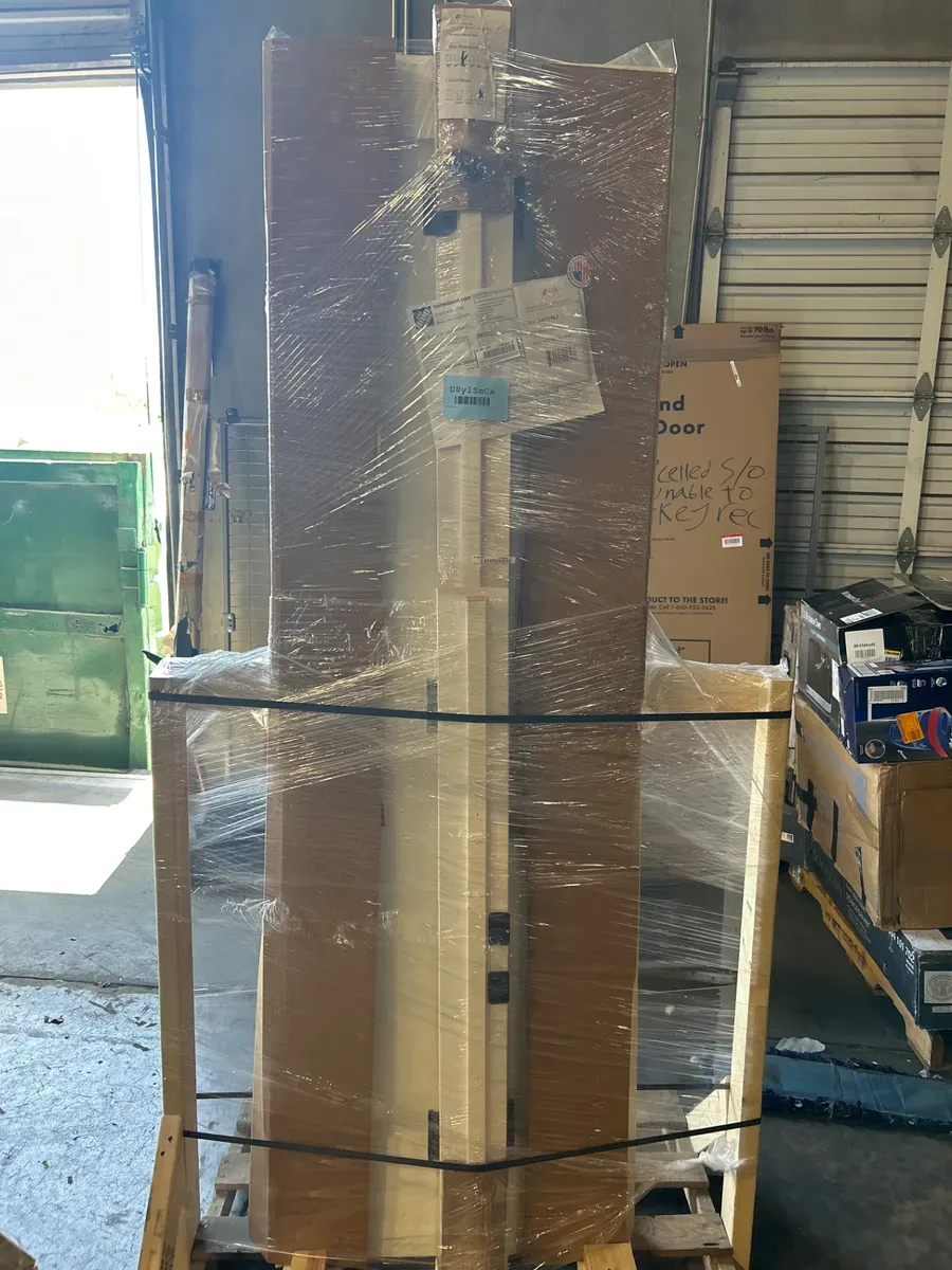 48 in. x 80 in. Solid Core Primed Composite Double Prehung French Door with Catch ball and Oil Rubbed Bronze Hinges - image 2